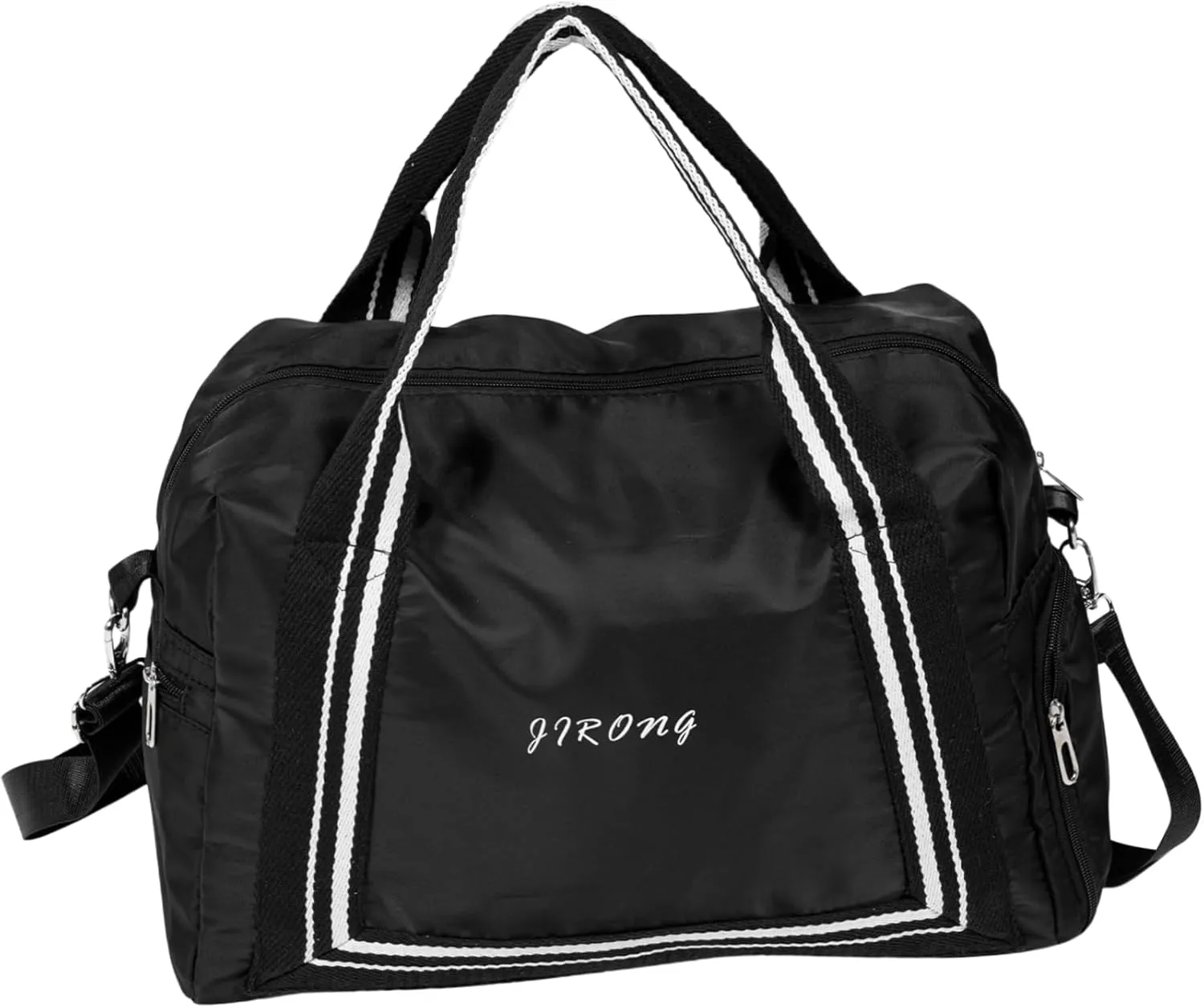 Elegant Oxford Cloth Travel Bag for Women: Large Capacity Gym Bag Organizer Polyester Daily Use Handbag