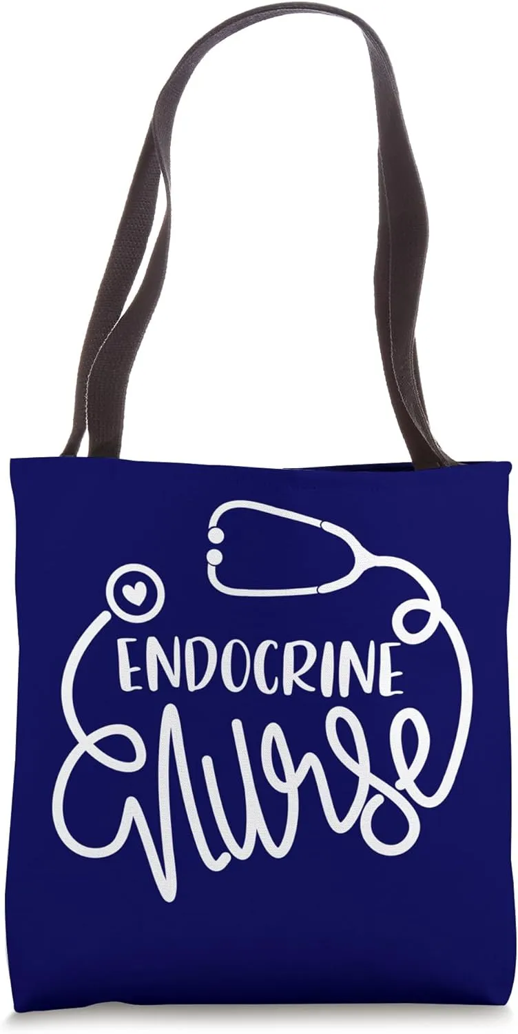 Endocrine Nurse Cute Endocrinology Nursing Department RN Tote Bag