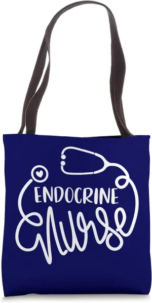Endocrine Nurse Cute Endocrinology Nursing Department RN Tote Bag