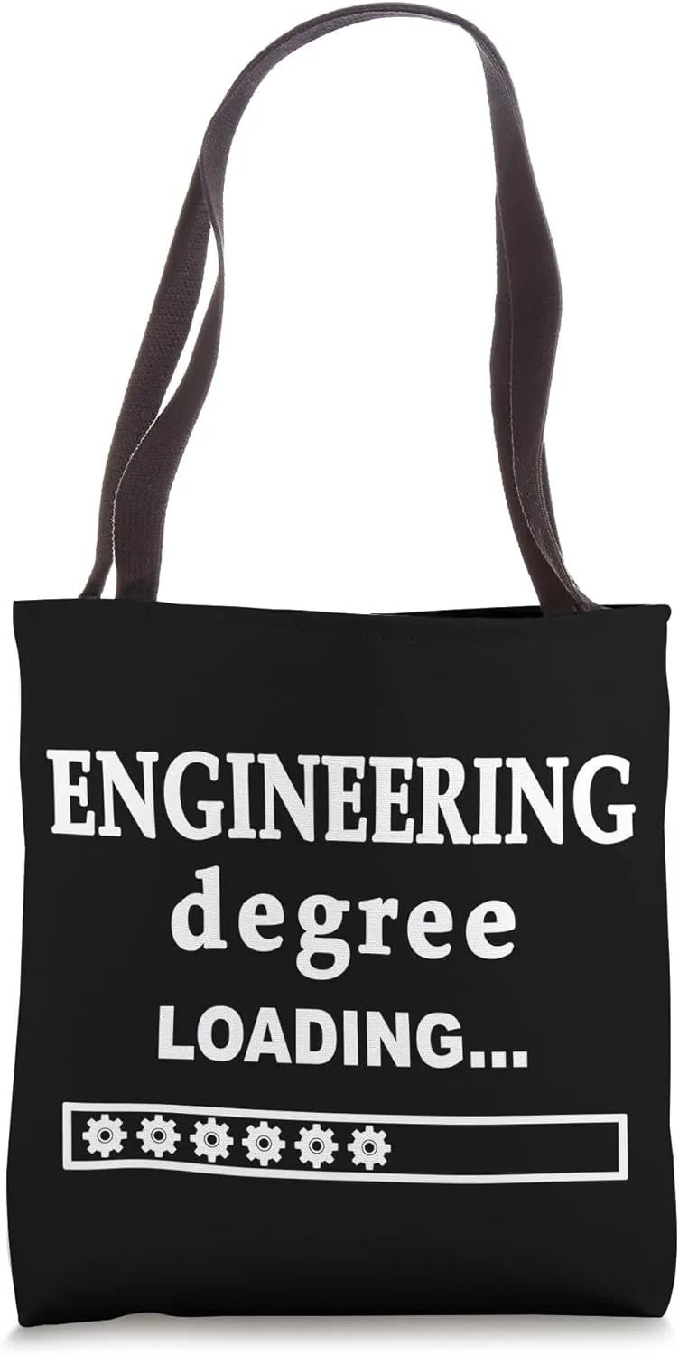 Engineering Degree Loading Engineering Student Graduation Tote Bag