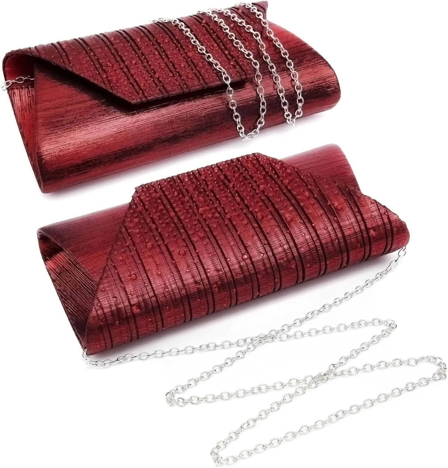 Evening Bags with Glitter Rhinestones