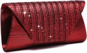 Evening Bags with Glitter Rhinestones