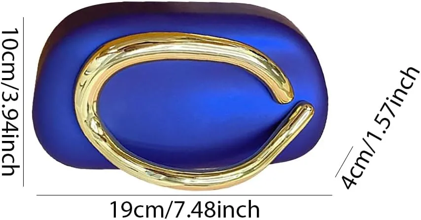 Evening Clutch Purses for Women Formal Unique Crossbody Purse Gold Closure Box Clutch Handbag Small Y2K Shoulder Bag