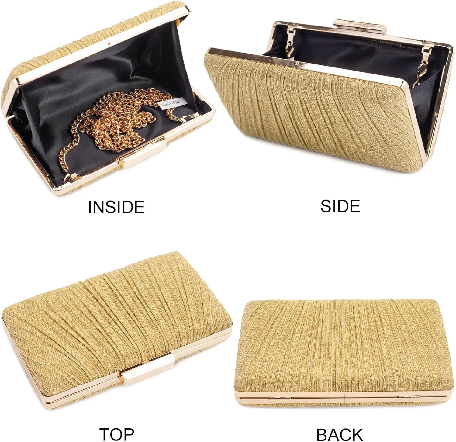 Evening Purse - Small Clutch Purses for Women Wedding and Party, Women's Formal Evening Bag