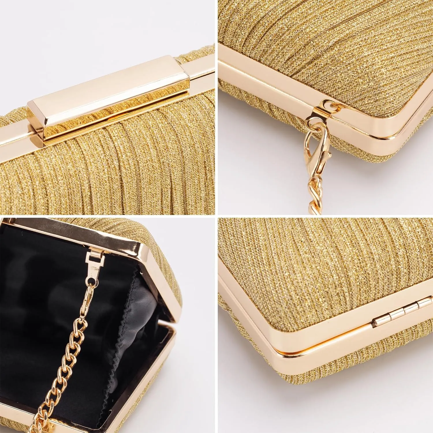 Evening Purse - Small Clutch Purses for Women Wedding and Party, Women's Formal Evening Bag