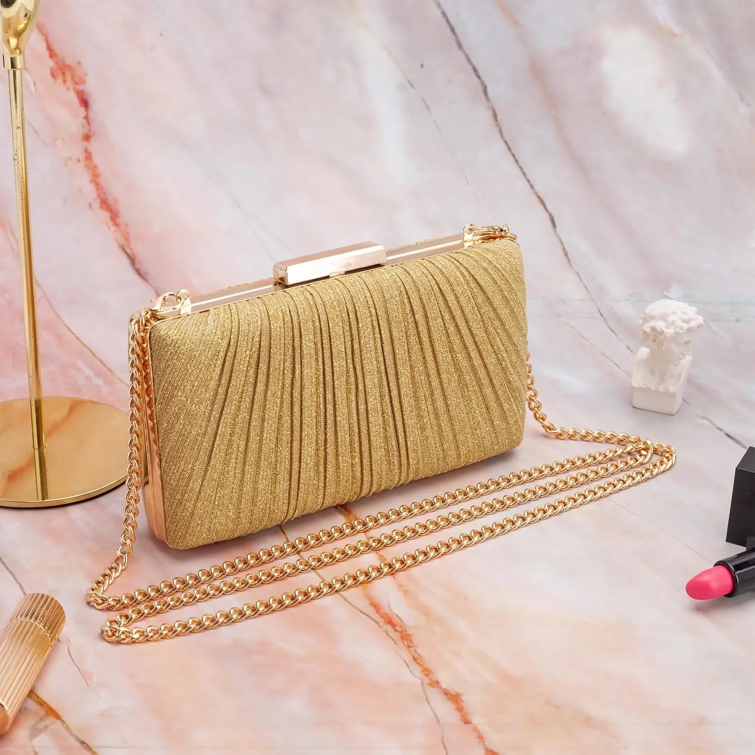 Evening Purse - Small Clutch Purses for Women Wedding and Party, Women's Formal Evening Bag