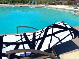 EVH Black & White Beach Towel