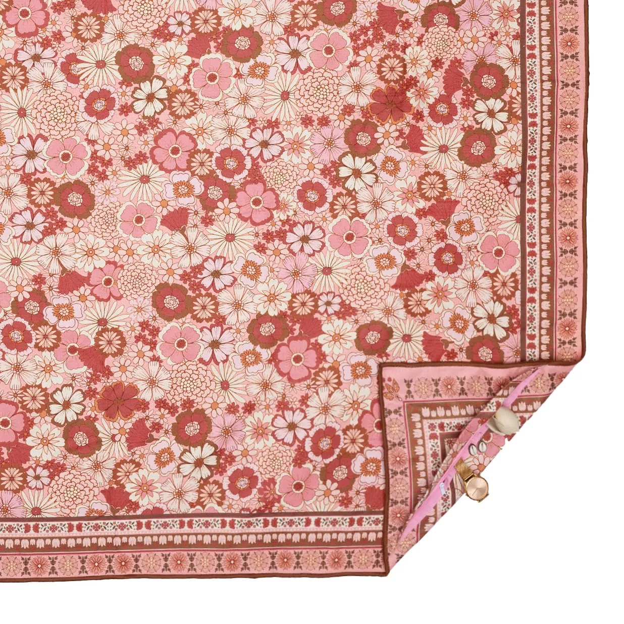 Extra Large Premium Beach Towel - Sunset Blush