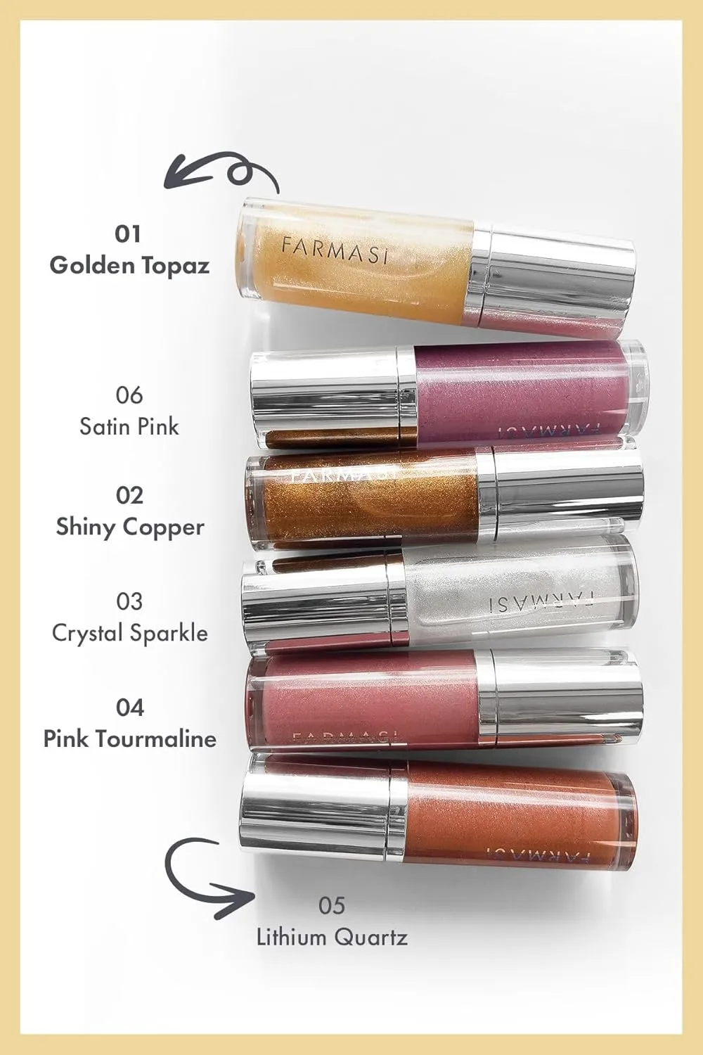 FARMASi Bliss Lip Topper (02 SHINY COPPER)