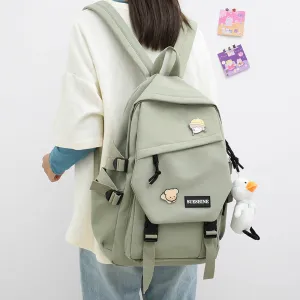 Female Korean High Junior Large Capacity Backpacks