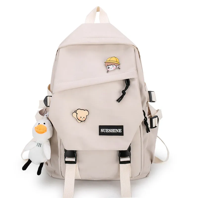 Female Korean High Junior Large Capacity Backpacks