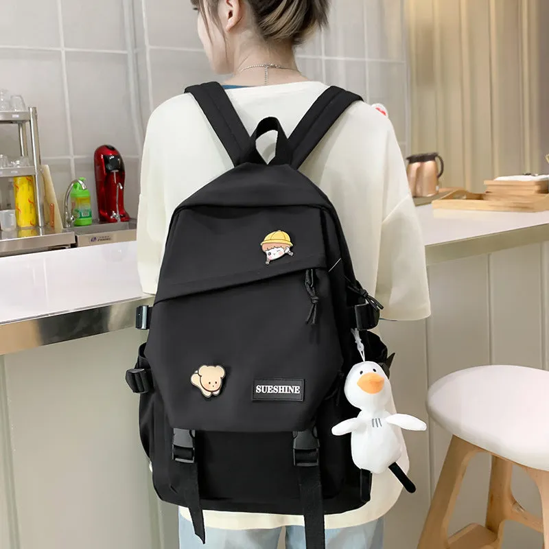 Female Korean High Junior Large Capacity Backpacks
