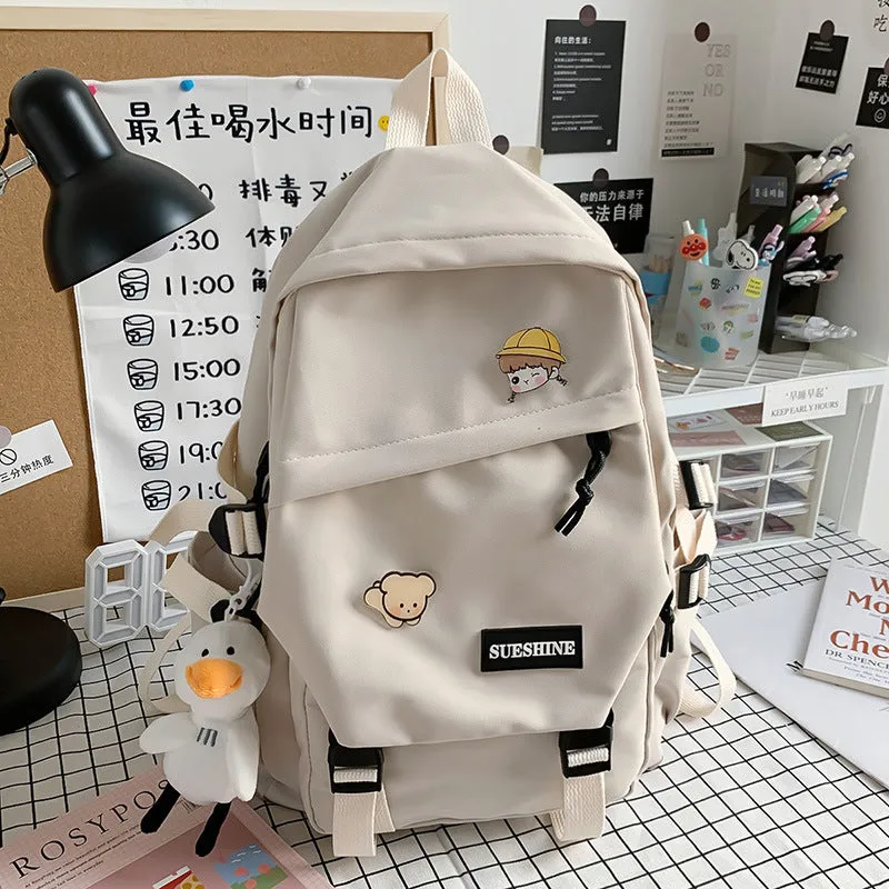 Female Korean High Junior Large Capacity Backpacks