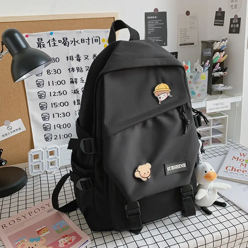 Female Korean High Junior Large Capacity Backpacks