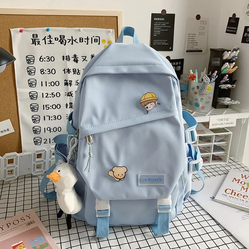 Female Korean High Junior Large Capacity Backpacks
