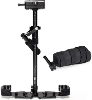 FLYCAM Redking Quick Balancing Video Camera Stabilizer Dovetail Quick Release Arm Brace, Professional CNC Aluminum for DSLR BMCC DV Camcorders up to 7kg/15.4lb and Bag