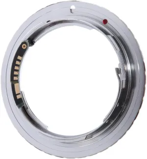 FocusFoto 9th Gen AF Confirm Adapter for Contax Yashica CY C/Y Lens to Canon EOS EF EF-S Mount Camera 80D 77D 70D 60D 5D Mark II III 5D2 5D3 7D 6D 3000D 1500D 1300D 1200D 800D 760D 750D 700D 650D 100D