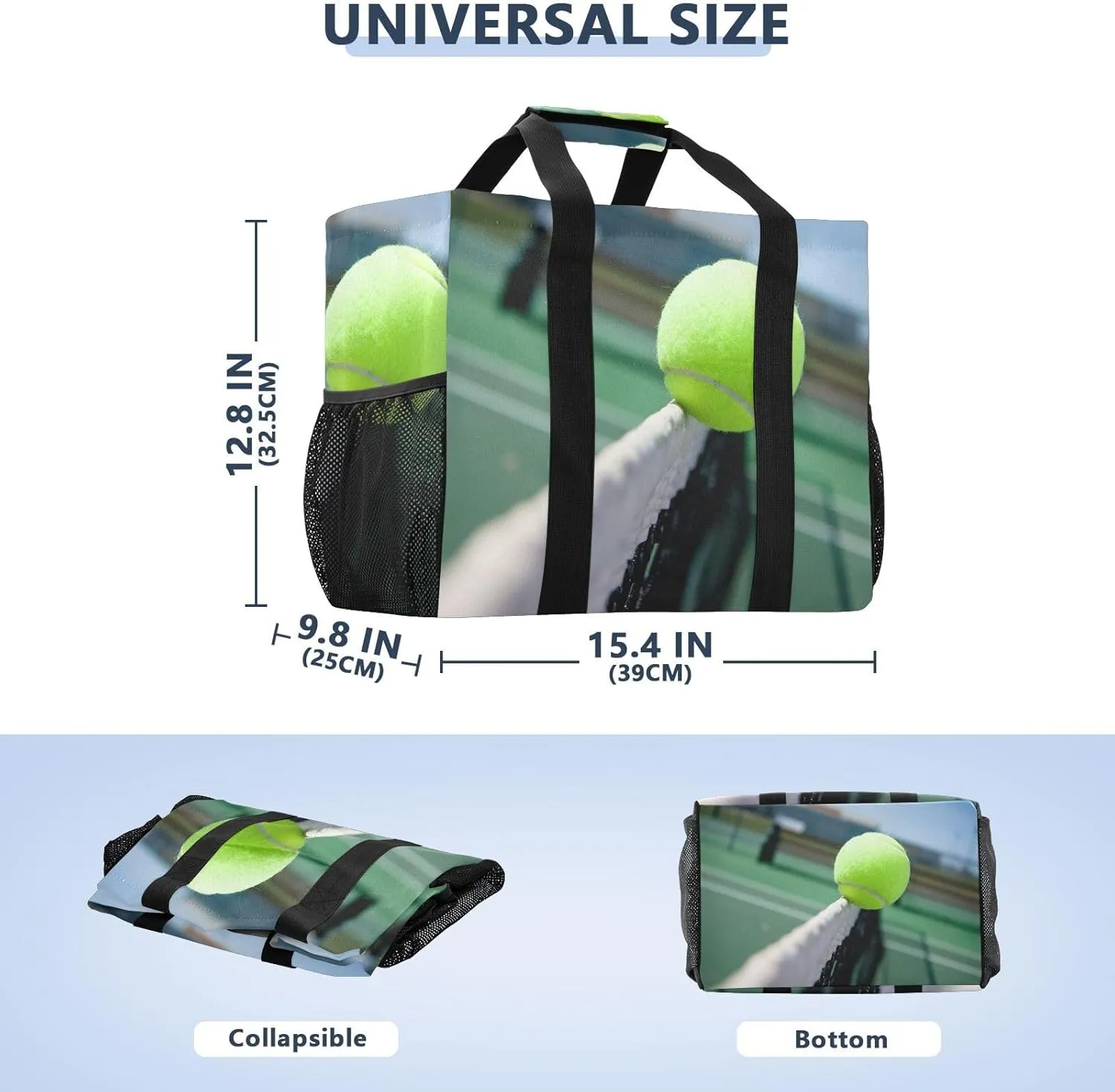 Foldable Grocery Reusable Tote Grocery Bag, Travel Canvas Shoulder Bags, Large Casual Laundry Pool Beach Bag
