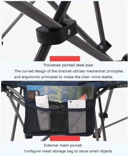 Folding Camping Chair Portable Backpack Fishing Chair Leisure Stool Beach Leisure Chair Sports Chair(Color:Green Mesh)