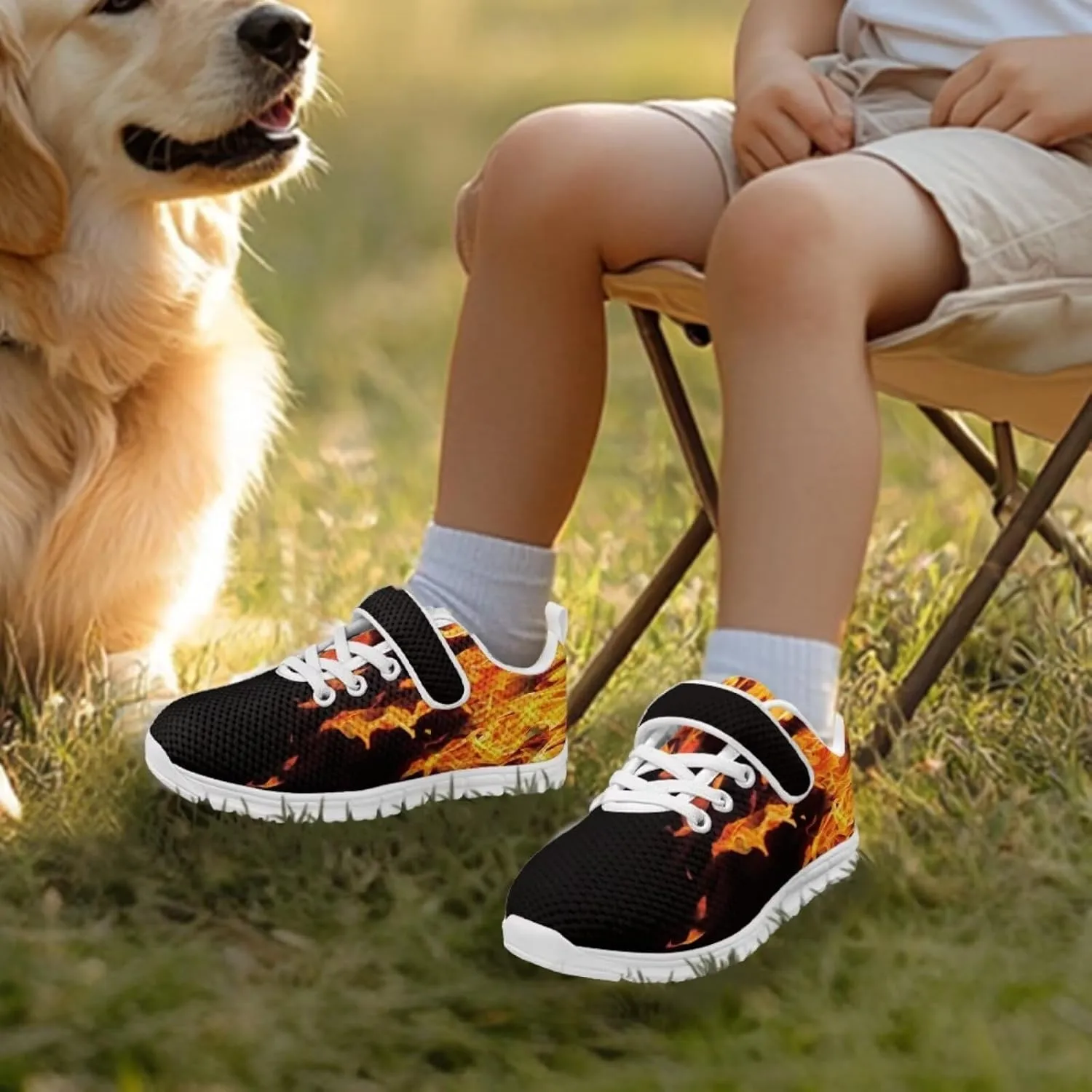 Forchrinse Tie Dye Ladybug Daisy Print Kids Sneakers for Boys Girls Ladybug Tennis Running Shoes for Little Kids Causal School Sport Sneakers Lightweight