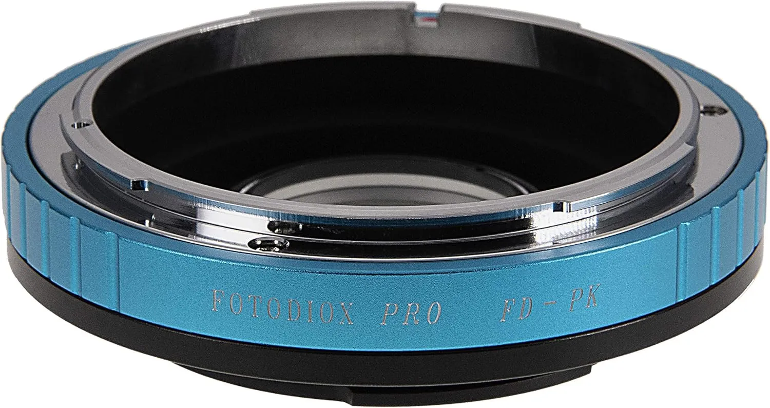 Fotodiox Pro Lens Adapter - Compatible with Canon FD & FL Lenses to fit Pentax K (PK) D/SLR Cameras