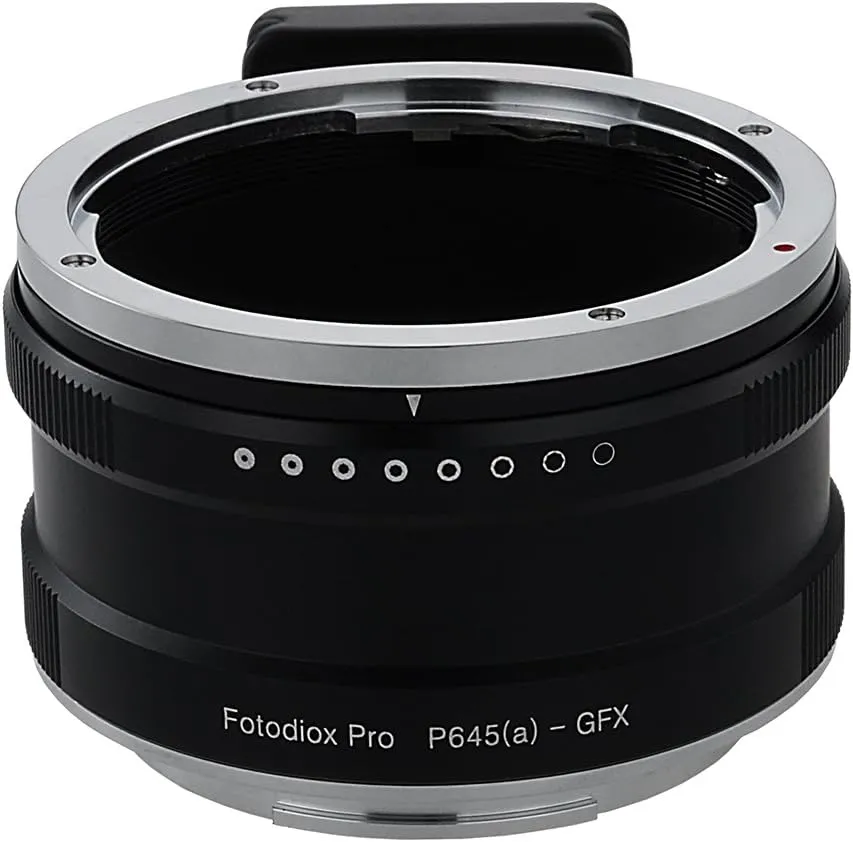 Fotodiox Pro Lens Adapter Compatible with Pentax 645 FA and DFA Lenses to Fujifilm GFX G-Mount Cameras