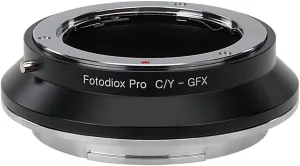 Fotodiox Pro Lens Mount Adapter Contax/Yashica (CY) SLR Lens to G-Mount GFX Mirrorless Camera