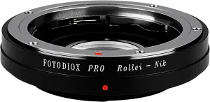 Fotodiox Pro Lens Mount Adapter, for Rollei 35mm Lens to Nikon F-Mount DSLR Cameras