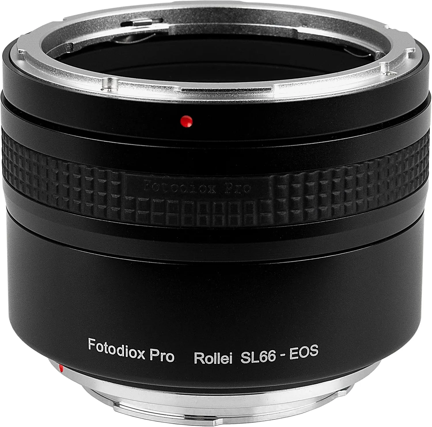 Fotodiox Pro Lens Mount Adapter - Rolleiflex SL66 (Rollei SL66E, SL66X, SL66SE) Series Lens to Canon EOS EF/EF-s DSLR Camera (w/Built-in Focusing Helicoid)