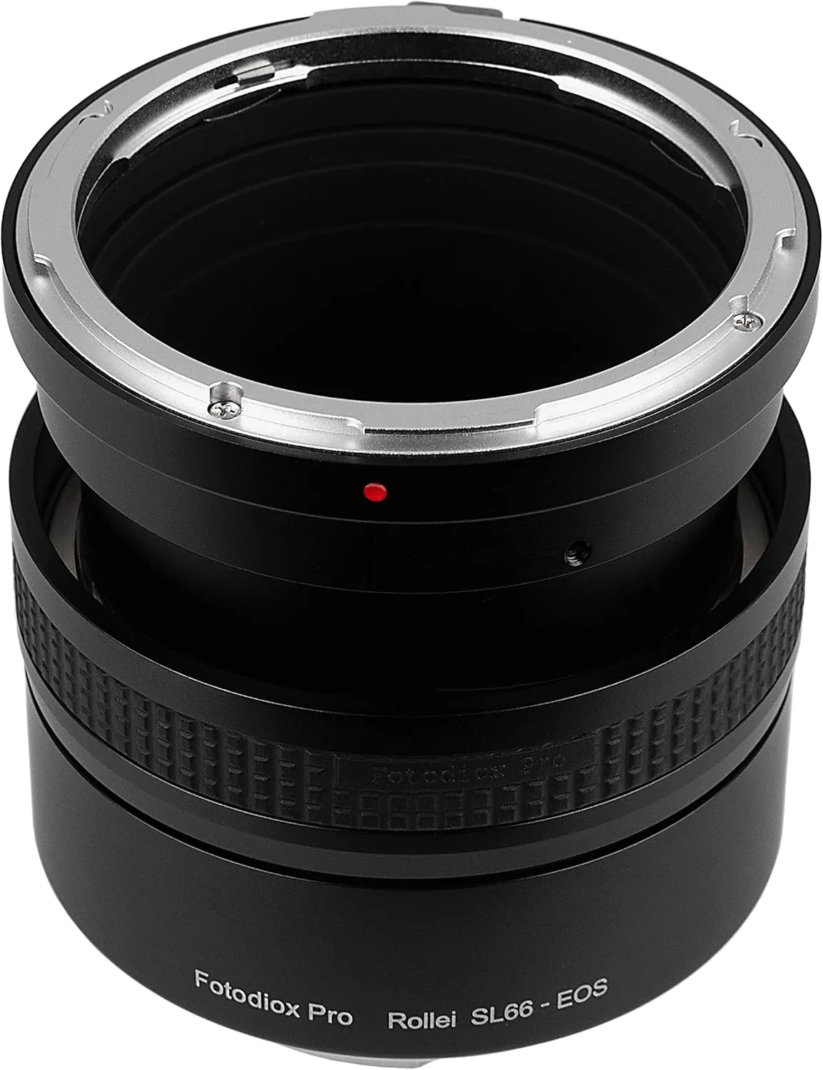 Fotodiox Pro Lens Mount Adapter - Rolleiflex SL66 (Rollei SL66E, SL66X, SL66SE) Series Lens to Canon EOS EF/EF-s DSLR Camera (w/Built-in Focusing Helicoid)