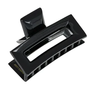 France Luxe Tammy Claw Hair clip for women, Black strong hair clip for thick hair, acetate and metal spring