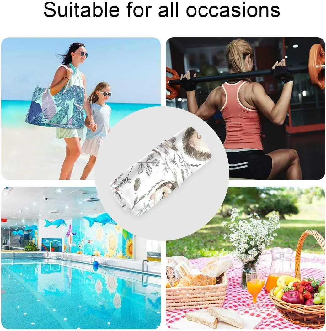 Funny Fishes Wet Dry Bag for Cloth Diaper, Swimsuit & Travel - Water Resistant Wet Bags - Perfect for Wet Clothes, Toiletries, Beach，2 Pack