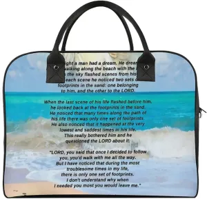 Funny Hot Dog Travel Handbag with A Large Capacity Design That Can Be Reused