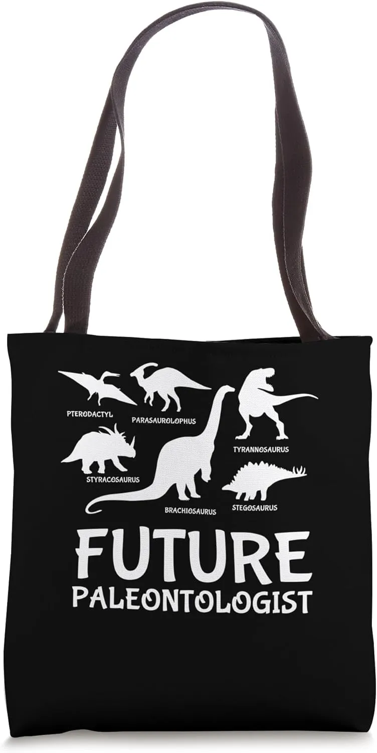 Future Paleontologist Paleontology Dinosaur Bones Tote Bag