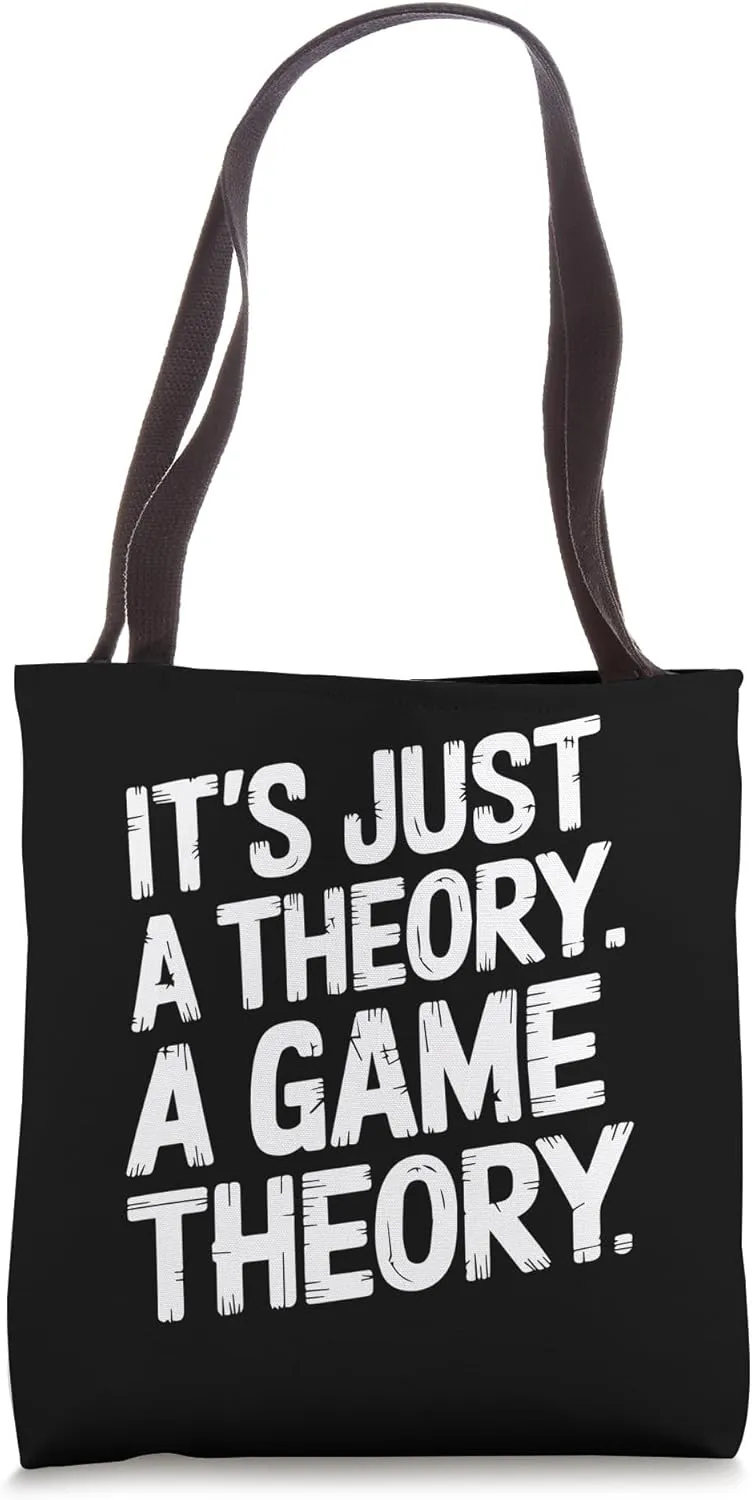 Game Theory Student Mathematician Logical Thinker Tote Bag