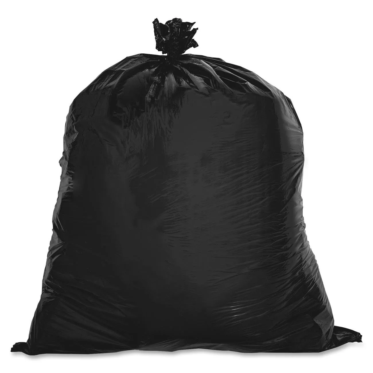 Genuine Joe GJO02149 2-Ply Low Density Can Liner, 30 gallon Capacity, 0.60 mil Thickness, Black/Brown (Case of 250)