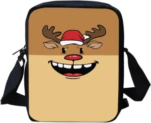 GIFTPUZZ Christmas Cross Body Bag for Woman, Fashion Design Sling Bag with Adjustable Strap, Decoration Bags