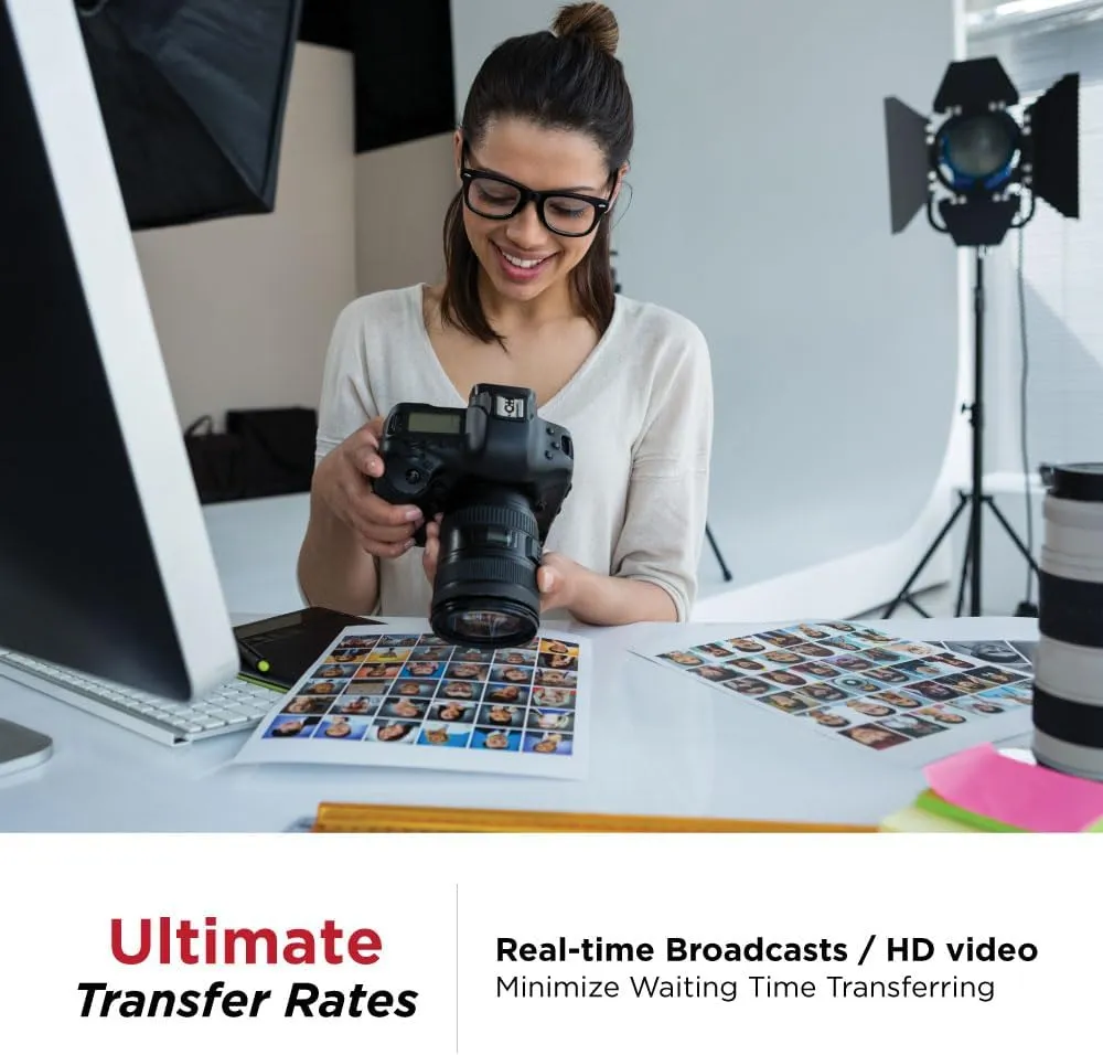 GIGASTONE 64GB 10-Pack SD Card UHS-I U1 Class 10 SDXC Memory Card High Speed Full HD Video Canon Nikon Sony Pentax Kodak Olympus Panasonic Digital Camera with 10 Mini Cases