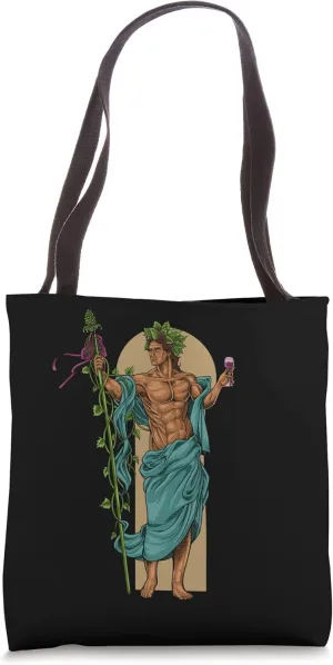 God of Greek mythology - Bacchus Dionysus Tote Bag