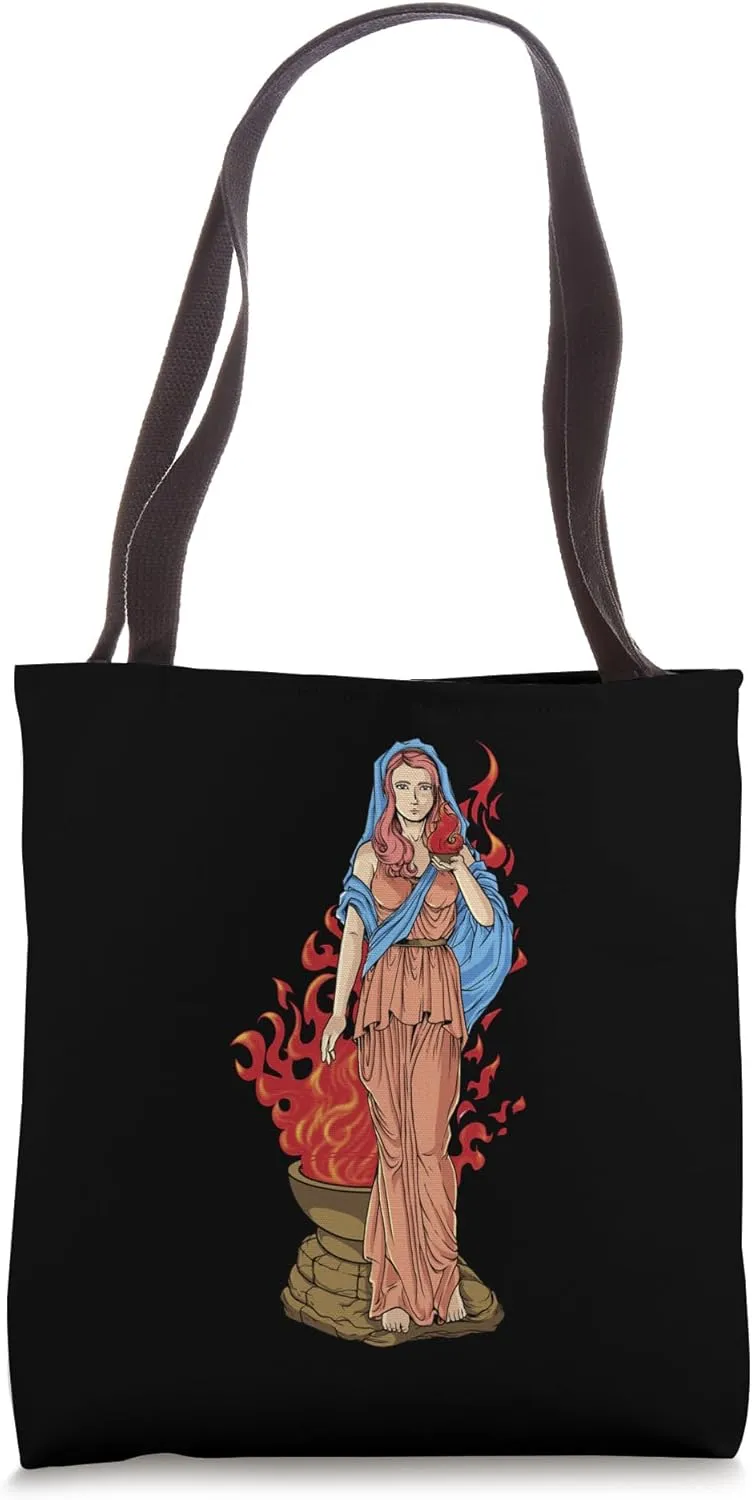 Goddess of Greek mythology - Hestia Vesta Tote Bag