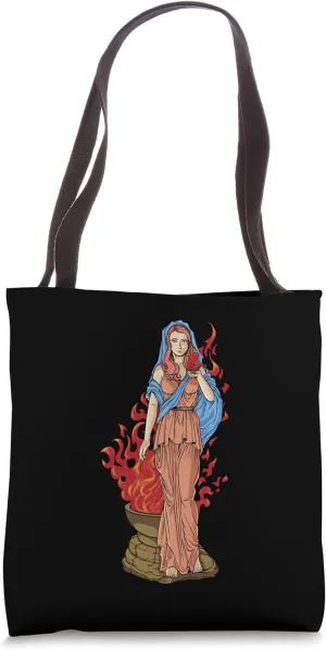 Goddess of Greek mythology - Hestia Vesta Tote Bag