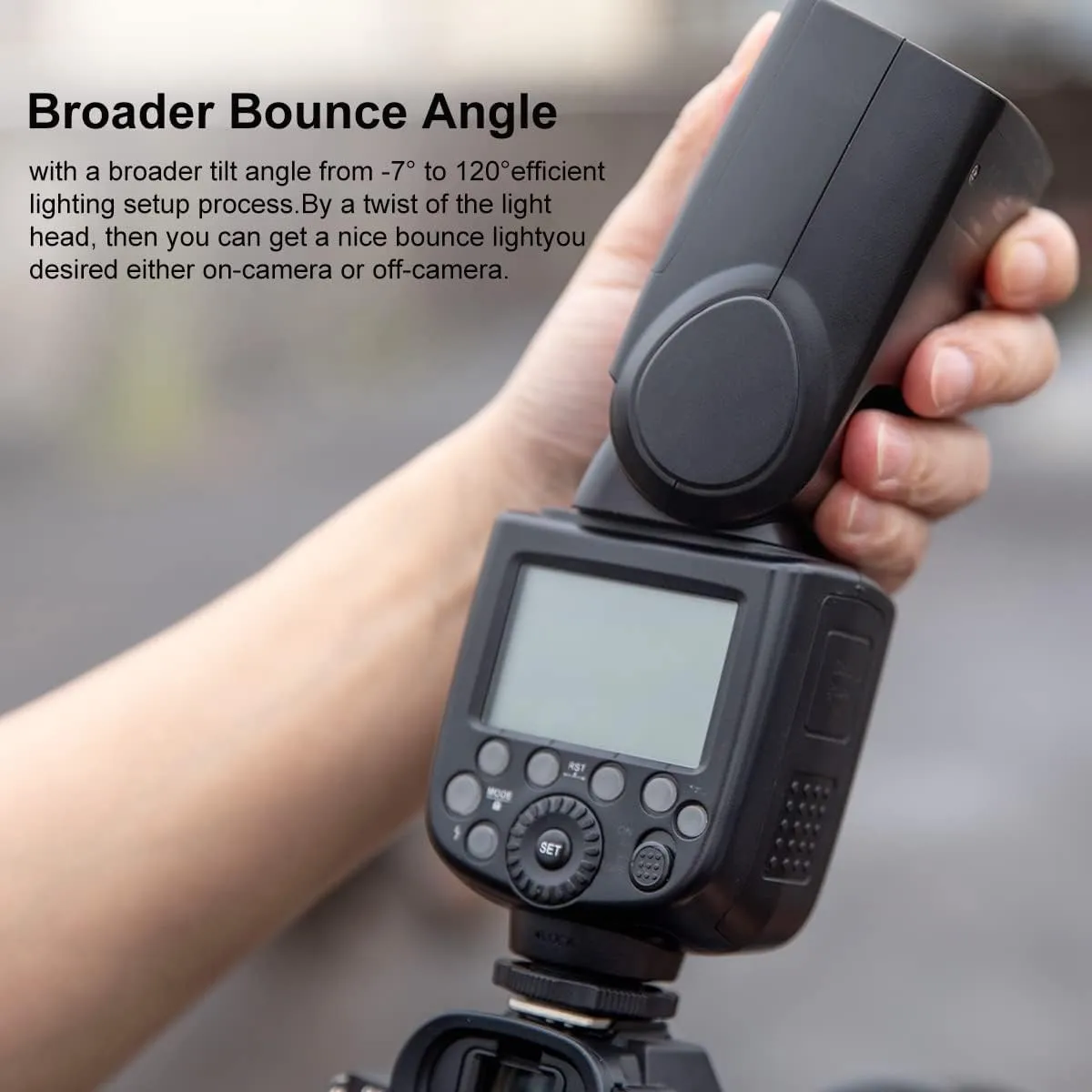 Godox V860II-N TTL Flash with X2T Wireless Flash Trigger Speedlite for Nikon High-Speed-Sync Speedlite Light 2.4g Wireless X System 1/8000s Gn60 650 Full Power 2000aah Li-Ion Battery