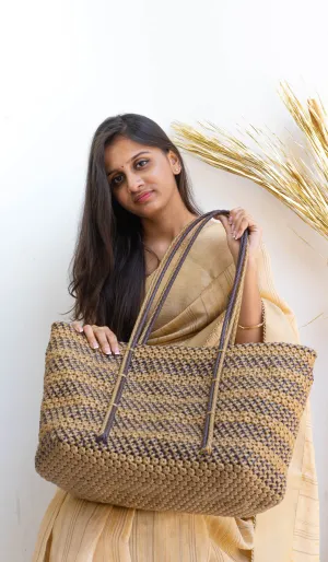 Gold & Brown Large Size Basket