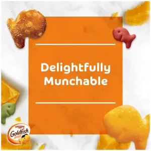 Goldfish Crackers Big Smiles Variety Pack with Cheddar, Colors, and Pretzels, Snack Packs, 30 Ct (Pack of 2)