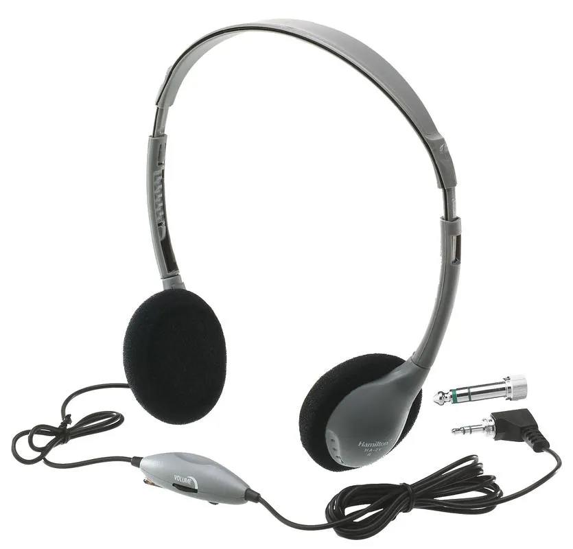 Hamilton Buhl SchoolMate™ On-Ear Stereo Headphone with in-line Volume