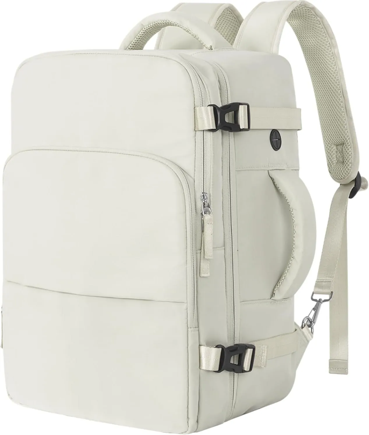 Hanples Large Travel Laptop Backpack for Men Women, Carry On Backpack, Hiking Backpack, Waterproof Durable Business Backpack with USB Charging Port, College Computer Bag, Fits 16 Inch Laptop