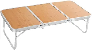Happyyami 1 Set Folding Camping Table Lightweight Portable Outdoor Table for Hiking Picnics and Bbqs Easy Setup Durable Design for Travel and Outdoor Activities
