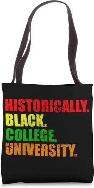 HBCU Historically Black Colleges University Tote Bag