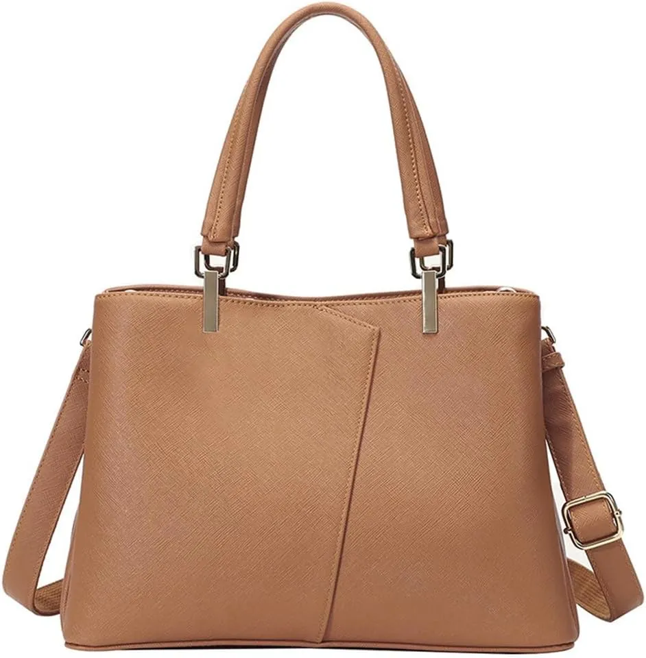 HBJWOV Women's Portable Large Capacity Shoulder Bag Foreign Trade Handbag Commuting Crossbody Bag