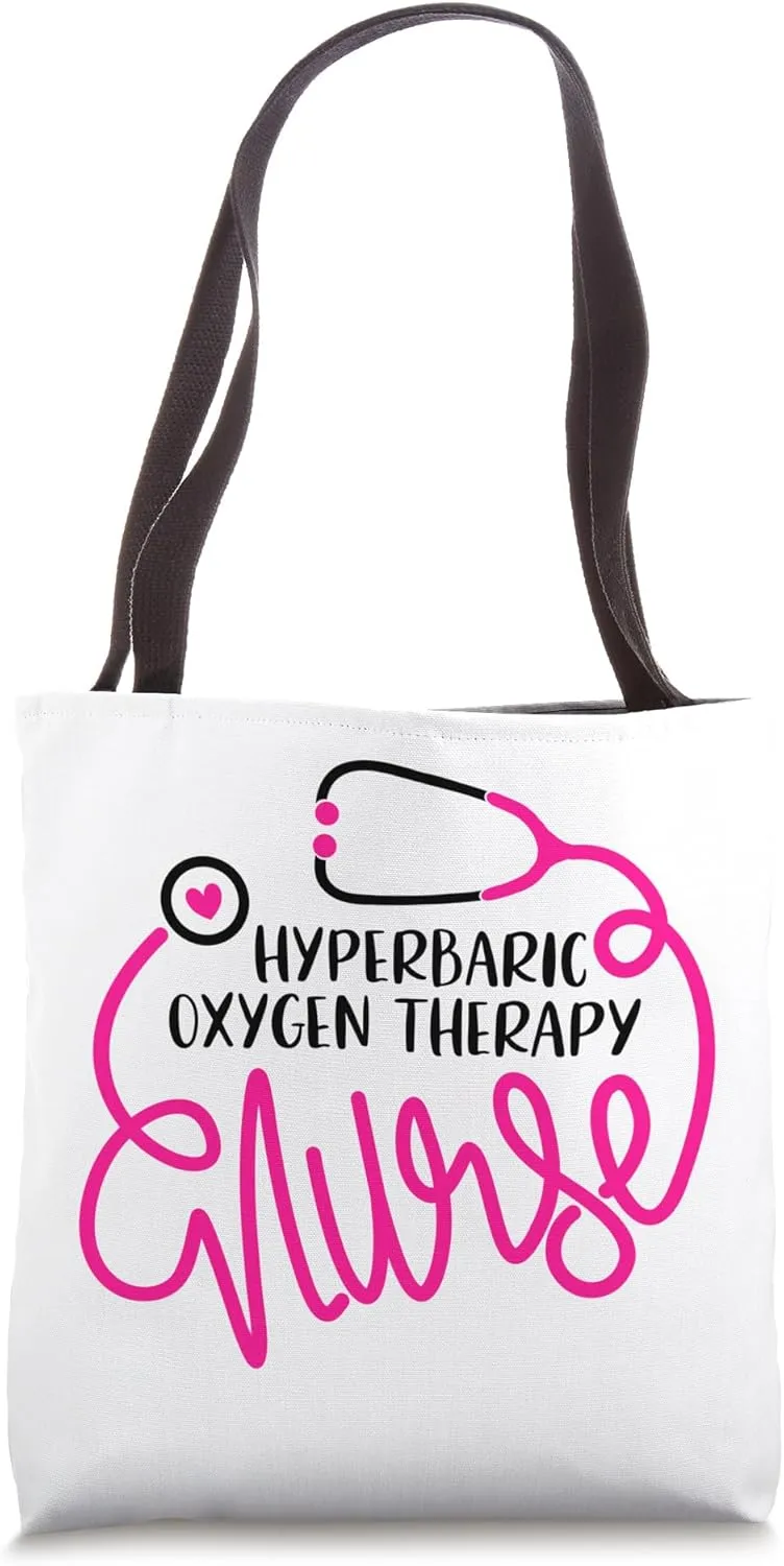 HBOT Nursing Department Hyperbaric Oxygen Therapy Nurse Tote Bag